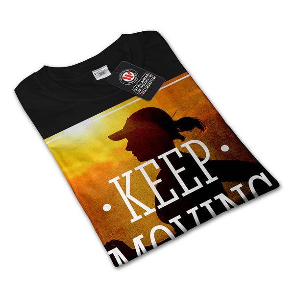 Keep Moving Jogger Womens Long Sleeve T-Shirt