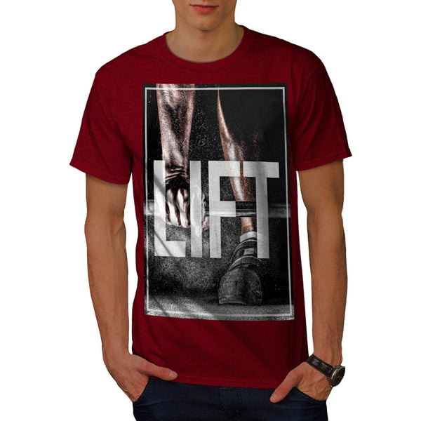 Lift Workout Power Mens T-Shirt