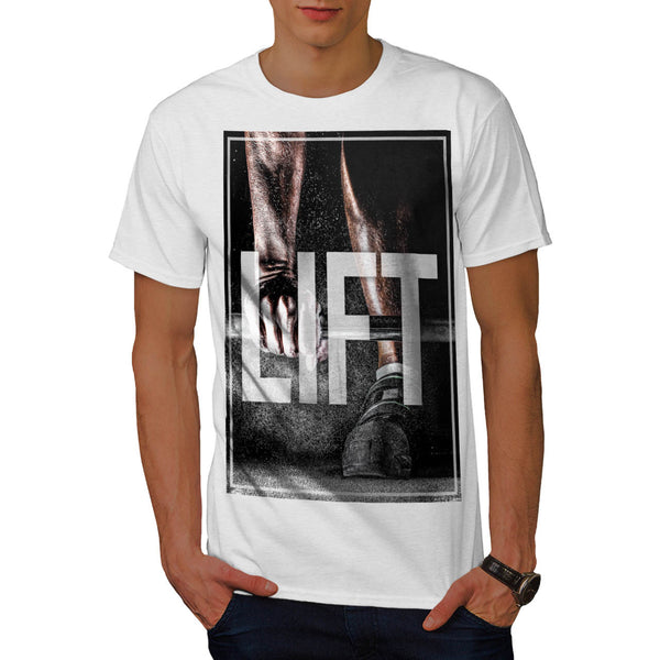 Lift Workout Power Mens T-Shirt