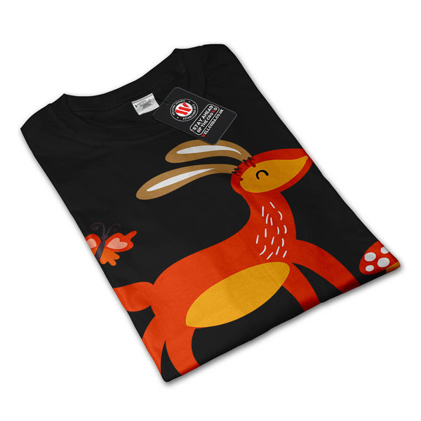 Deer Rabbit Animal Womens Long Sleeve T-Shirt