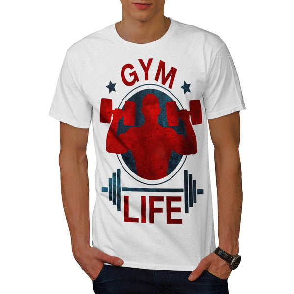 Gym Life Enthusiast Mens T-Shirt