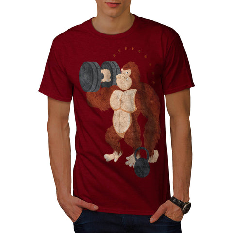 Gorilla Workout Time Mens T-Shirt