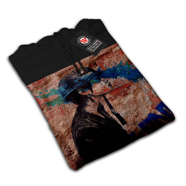 Graffiti Silent Art Mens Hoodie