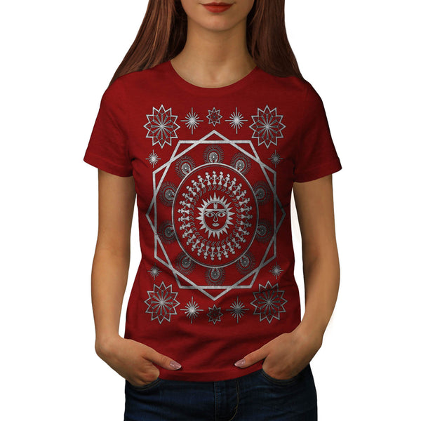 Pagan Sun Symbolism Womens T-Shirt