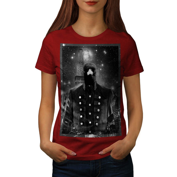 Mystery City Raven Womens T-Shirt