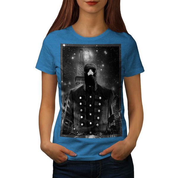 Mystery City Raven Womens T-Shirt