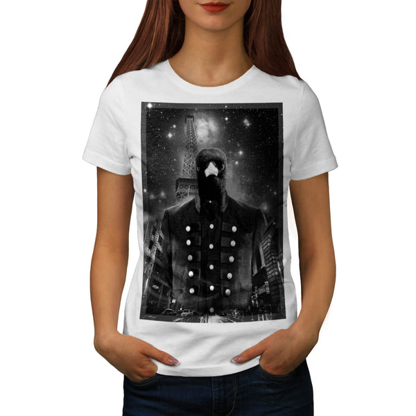 Mystery City Raven Womens T-Shirt