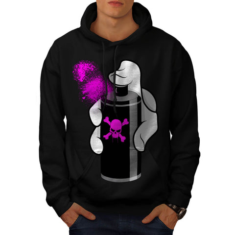Evil Graffiti Poison Mens Hoodie