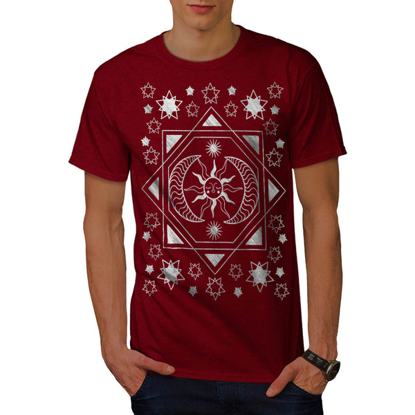 Mystic Ethnic Symbol Mens T-Shirt