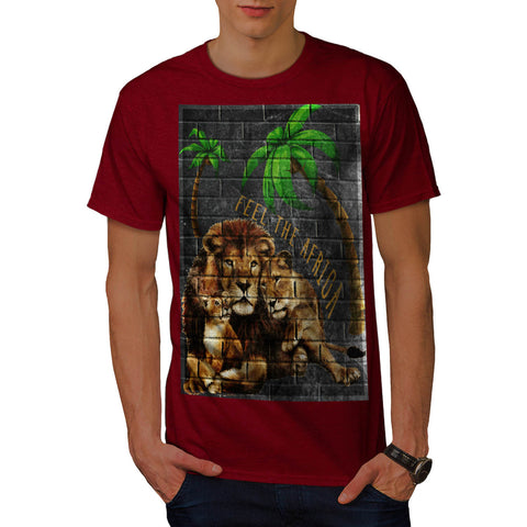 Feel Africa Graffiti Mens T-Shirt