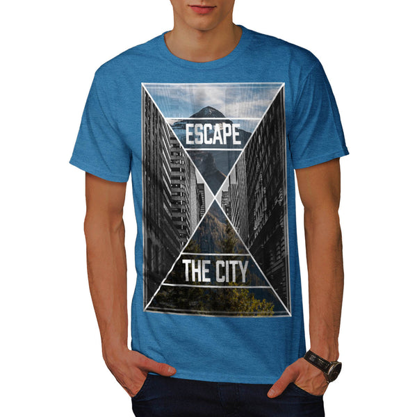 Escape The City Rest Mens T-Shirt