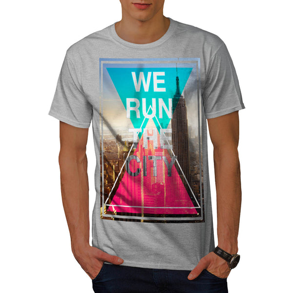 We Run New York City Mens T-Shirt