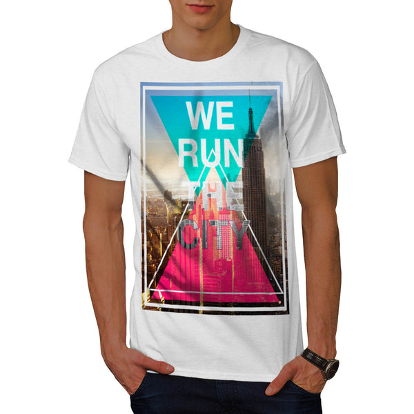 We Run New York City Mens T-Shirt