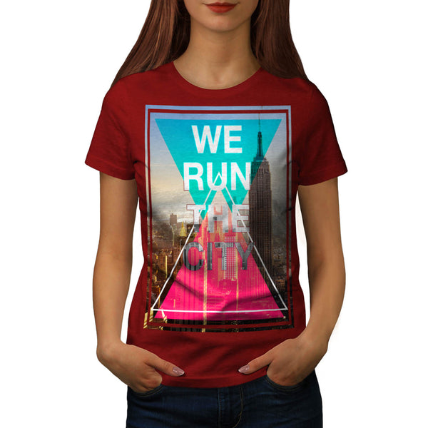We Run New York City Womens T-Shirt