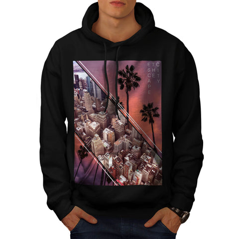 City Escape Holiday Mens Hoodie