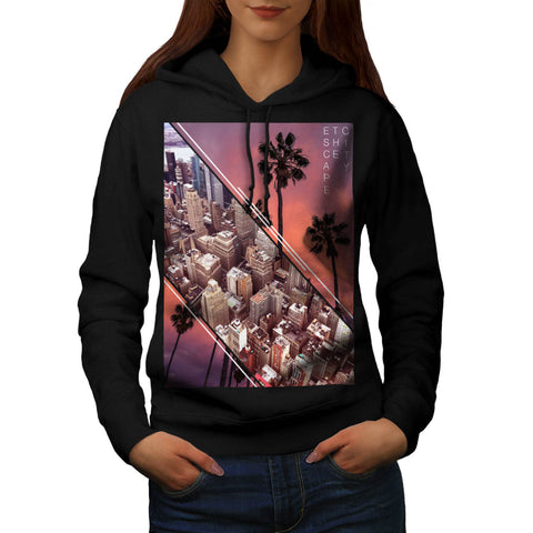 City Escape Holiday Womens Hoodie
