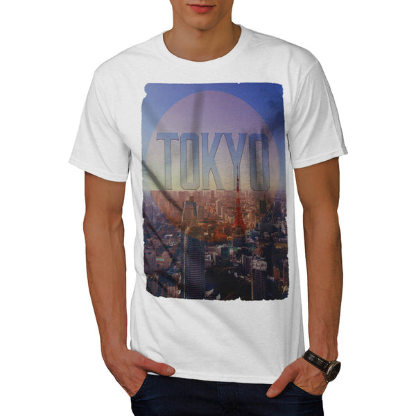 City Japan Capital Mens T-Shirt