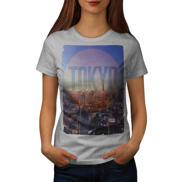 City Japan Capital Womens T-Shirt