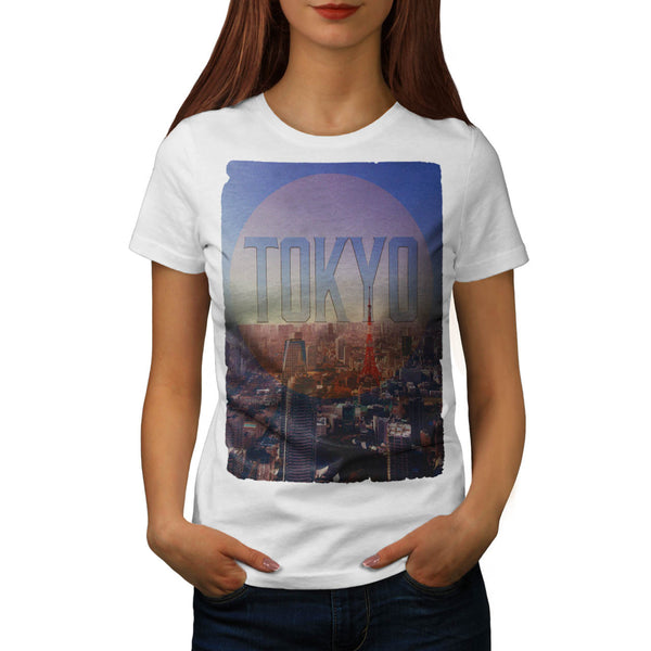 City Japan Capital Womens T-Shirt