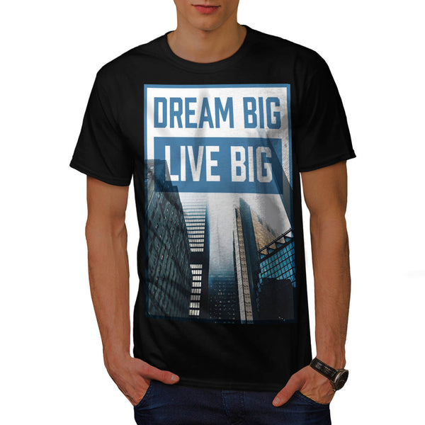 Dream View Building Mens T-Shirt