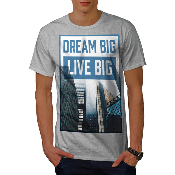 Dream View Building Mens T-Shirt