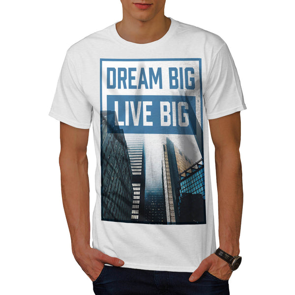 Dream View Building Mens T-Shirt