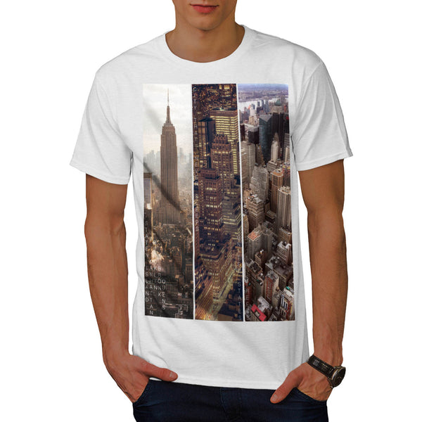 Manhattan Bronx City Mens T-Shirt