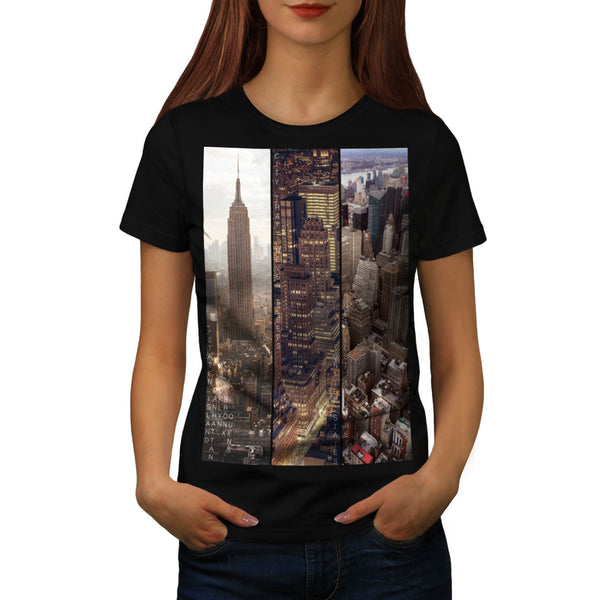 Manhattan Bronx City Womens T-Shirt