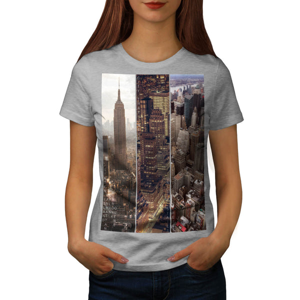 Manhattan Bronx City Womens T-Shirt