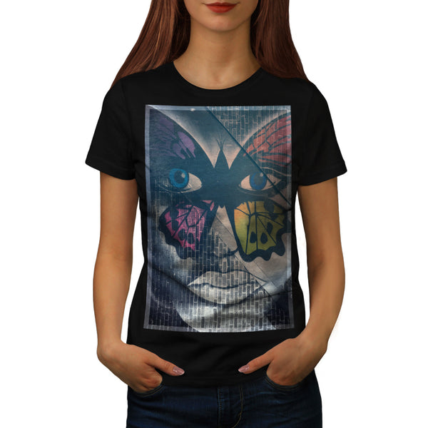 Butterfly Woman Look Womens T-Shirt