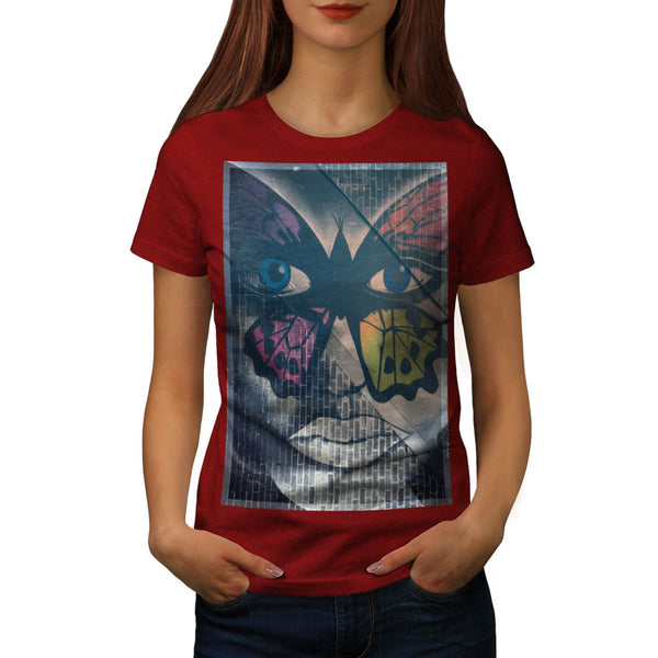 Butterfly Woman Look Womens T-Shirt