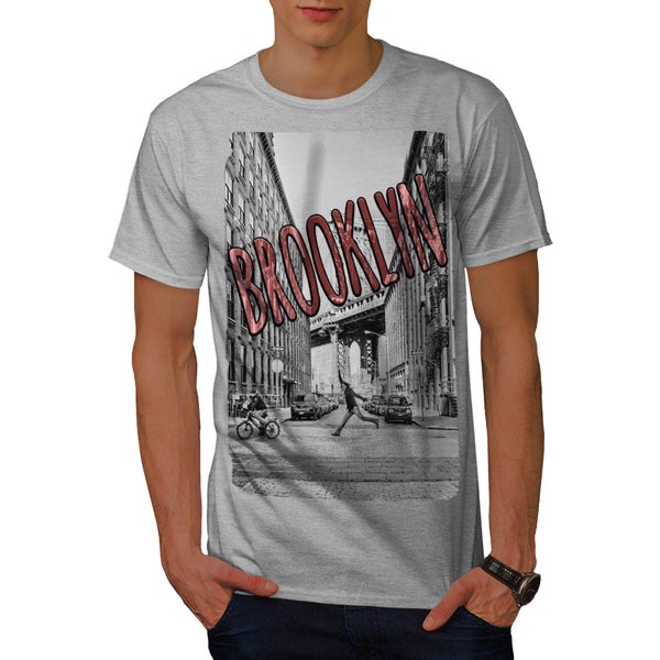 Brooklyn Air Jumper Mens T-Shirt