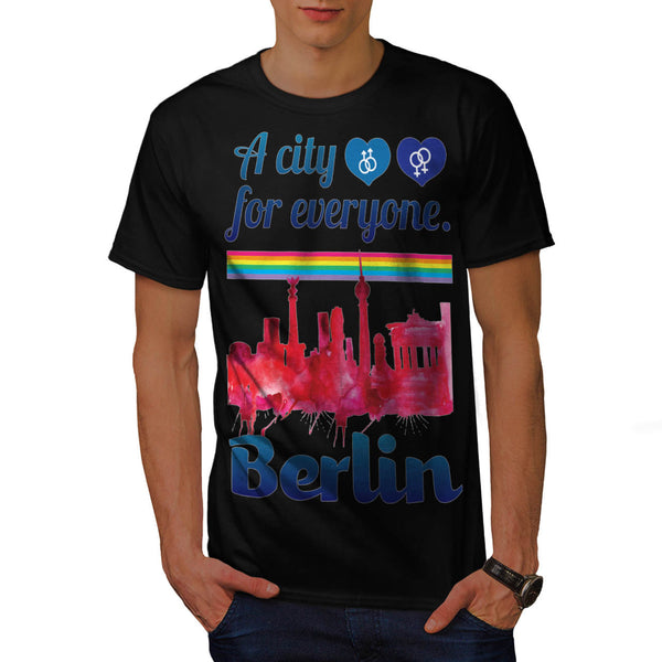Berlin For Everyone Mens T-Shirt
