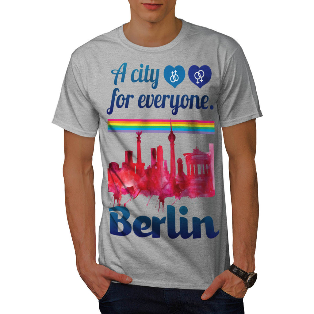 Berlin For Everyone Mens T-Shirt