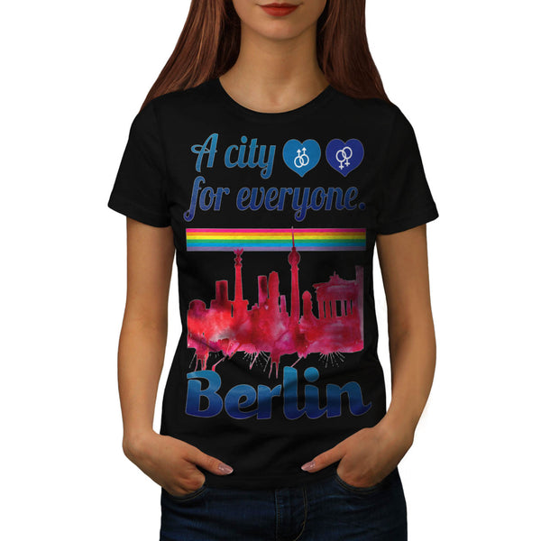 Berlin For Everyone Womens T-Shirt