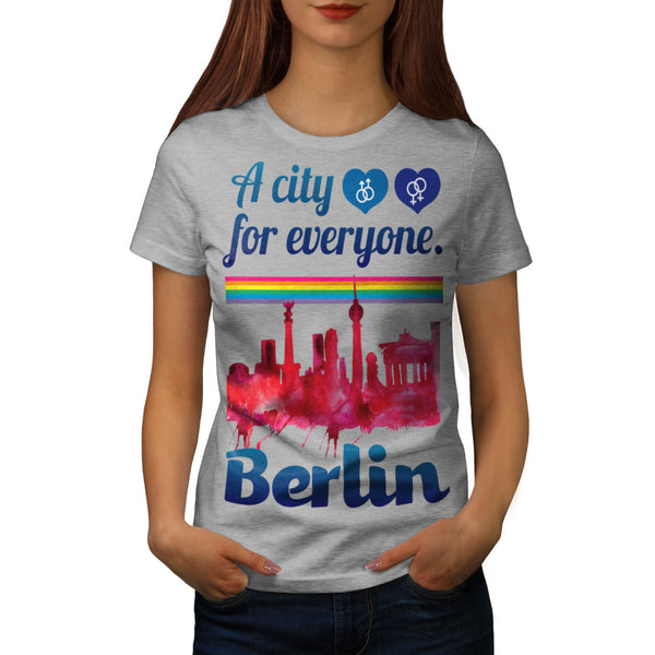 Berlin For Everyone Womens T-Shirt