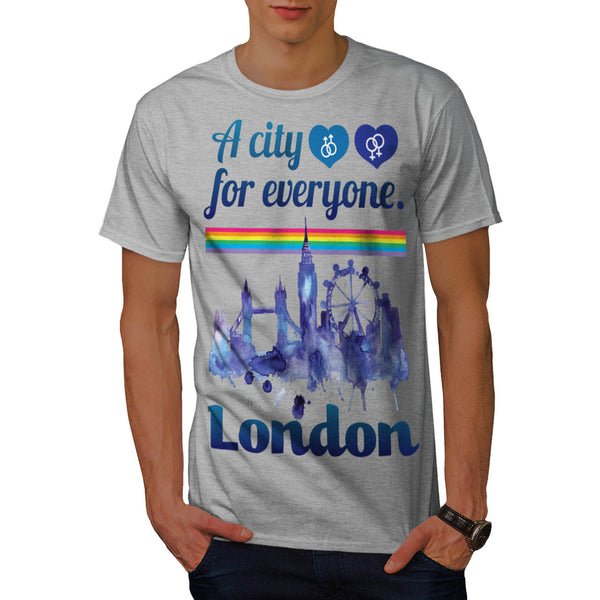 Friendly London City Mens T-Shirt