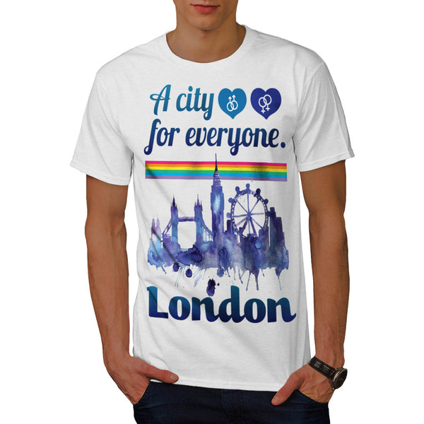Friendly London City Mens T-Shirt