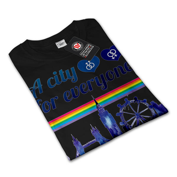 Friendly London City Mens Long Sleeve T-Shirt