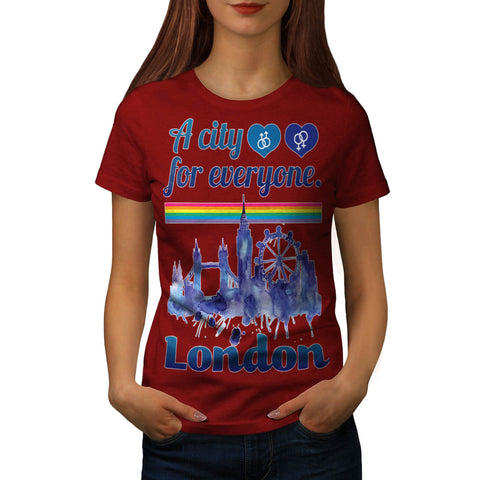 Friendly London City Womens T-Shirt