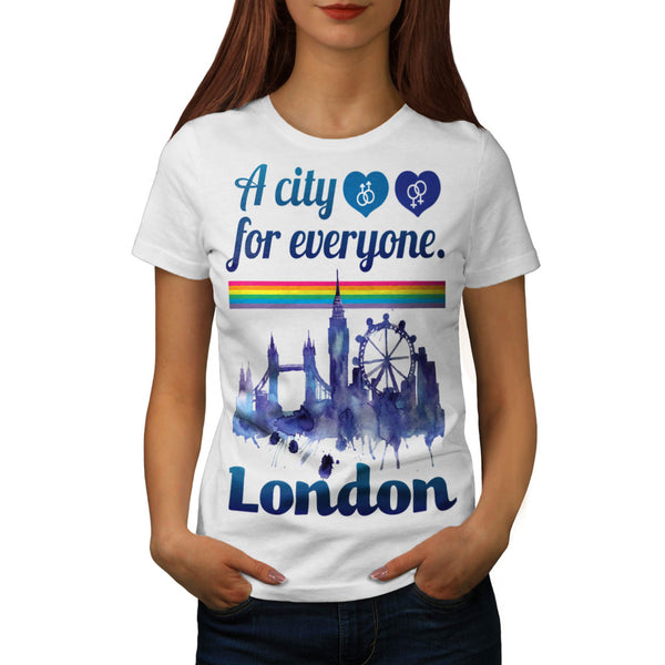 Friendly London City Womens T-Shirt