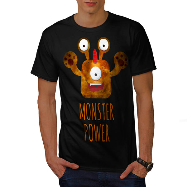 Cute Monster Power Mens T-Shirt