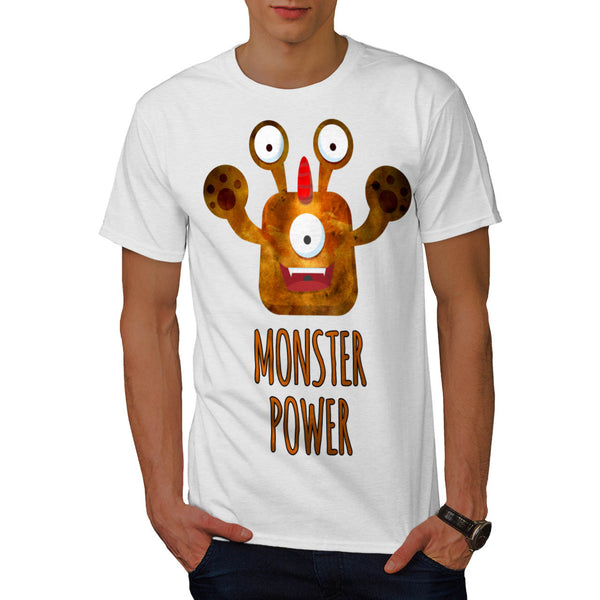 Cute Monster Power Mens T-Shirt