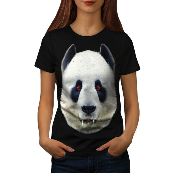 Predator Panda Bear Womens T-Shirt