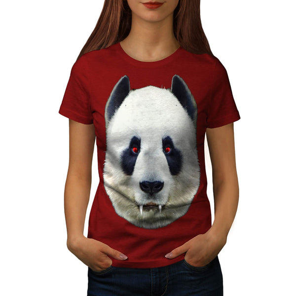 Predator Panda Bear Womens T-Shirt