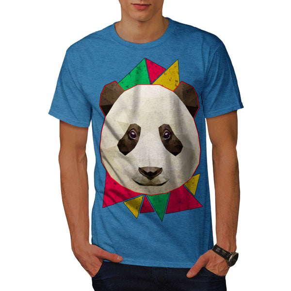 Friendly Panda Smile Mens T-Shirt