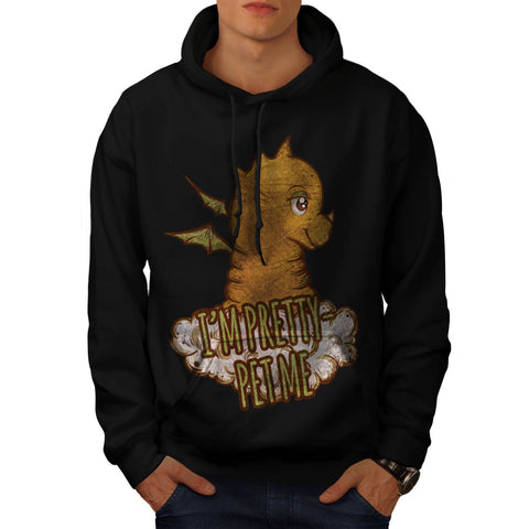 Friendly Monster Pet Mens Hoodie