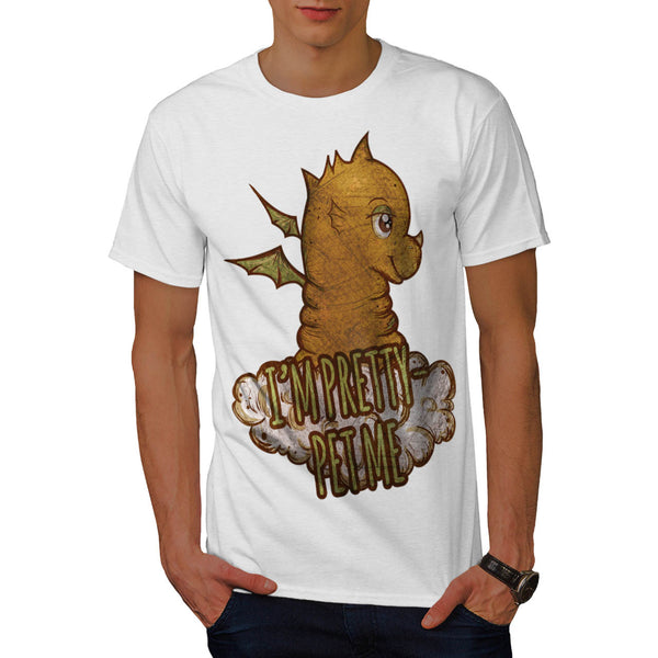 Friendly Monster Pet Mens T-Shirt
