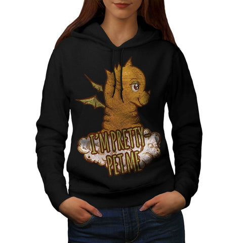 Friendly Monster Pet Womens Hoodie