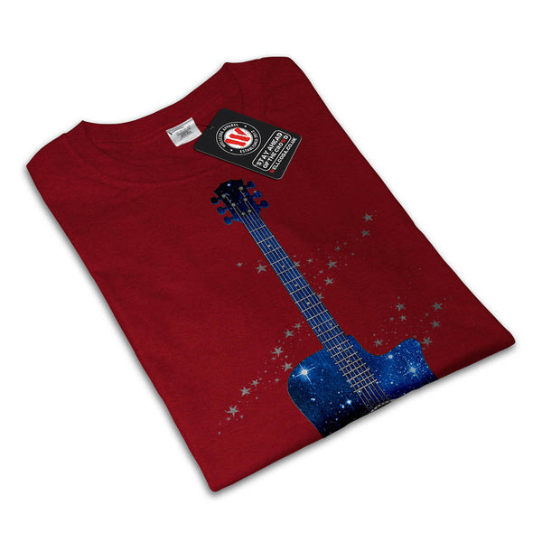 Guitar Planet Earth Womens T-Shirt